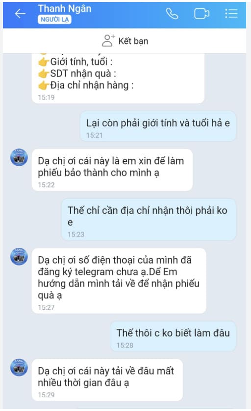 Lừa đảo qua mạng xã hội Facebook và Zalo