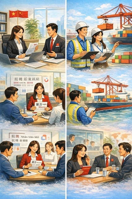 Học Tiếng Trung Giúp Tăng Cơ Hội Việc Làm